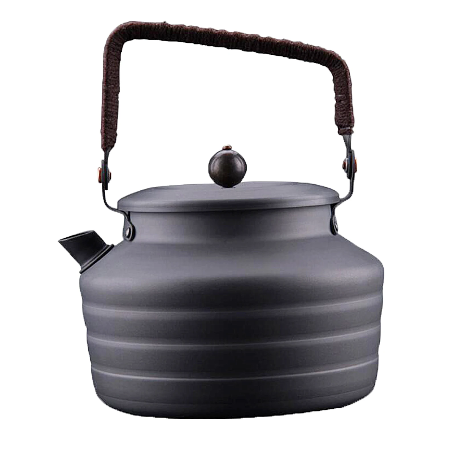 Portable Camping Kettle Coffee Pot Hiking Picnic Travel Teapot Tableware
