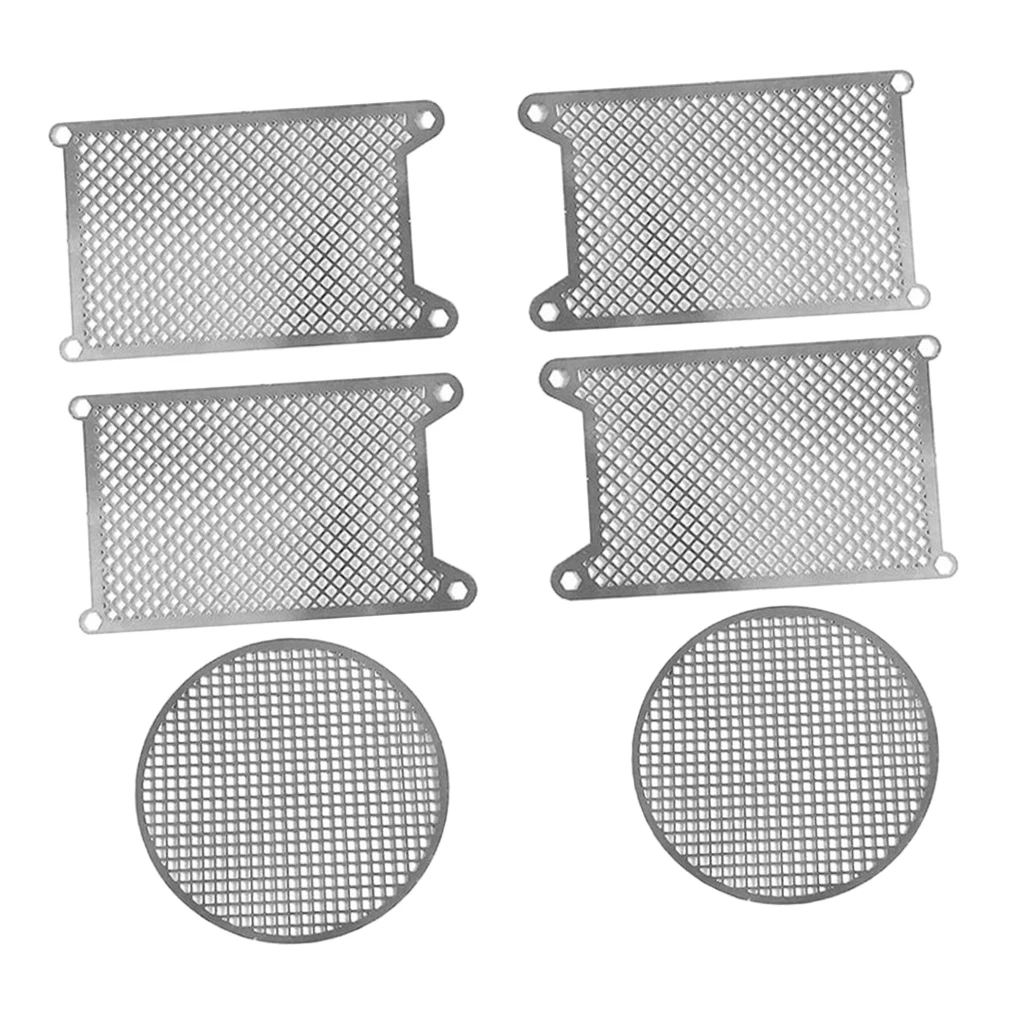 Decoration Metal Protective Net Armored,Metal Guard Plate for 1/16 Heng Long German King Tiger 3888A,RC Tank Upgrade Parts