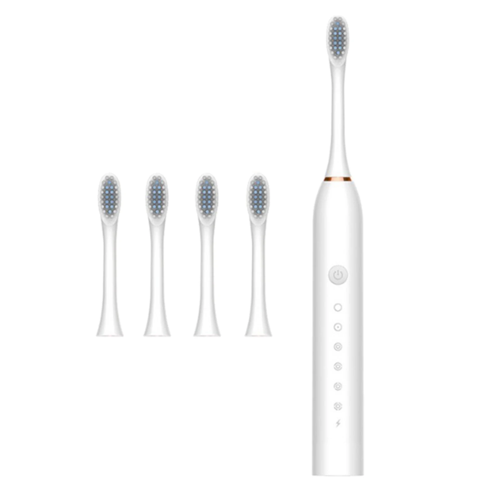 Kids Electric Toothbrush USB Rechargeable Adult Waterproof 6 Modes for Adult