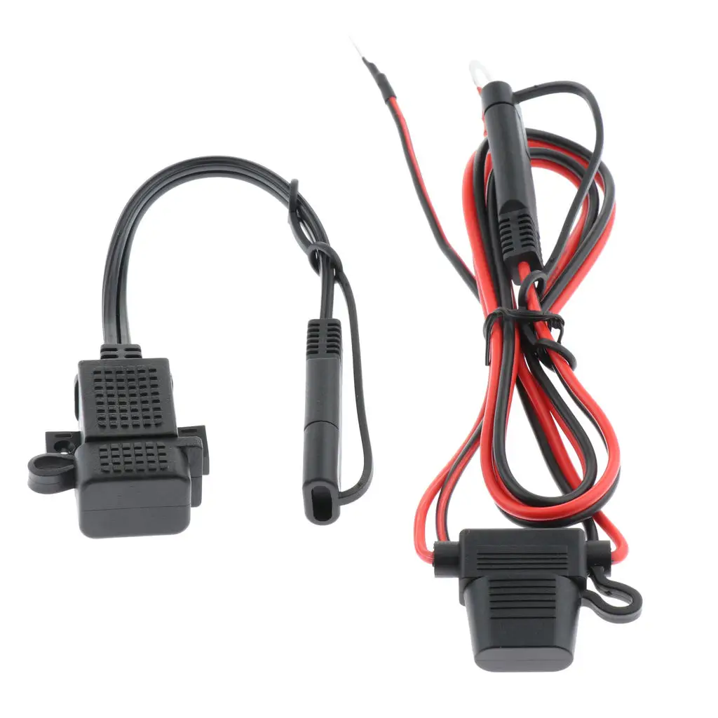 Universal Motorcycle Waterproof USB Charger Adapter Power Supply Socket