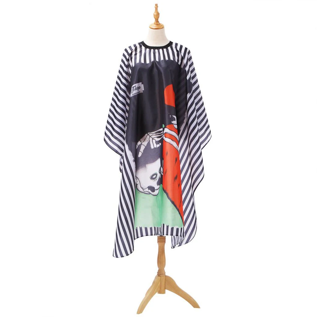 Hair Cutting Cloak Cape Salon Barber Hairdressing Gown for Adult Kids