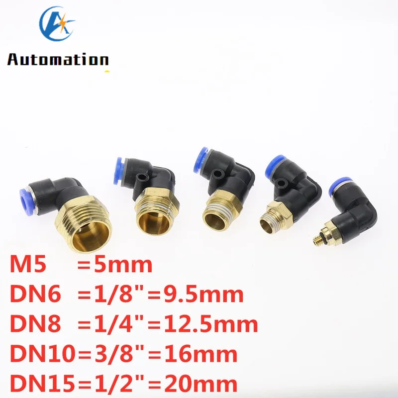 Size : 10mm 12mm 1pc Air Pneumatic 10mm 8mm 6mm 12mm 4mm 16mm OD Hose Tube One Touch Push Into Straight Gas Fittings Plastic Quick Connectors Fitting no logo WSF-Adapters 