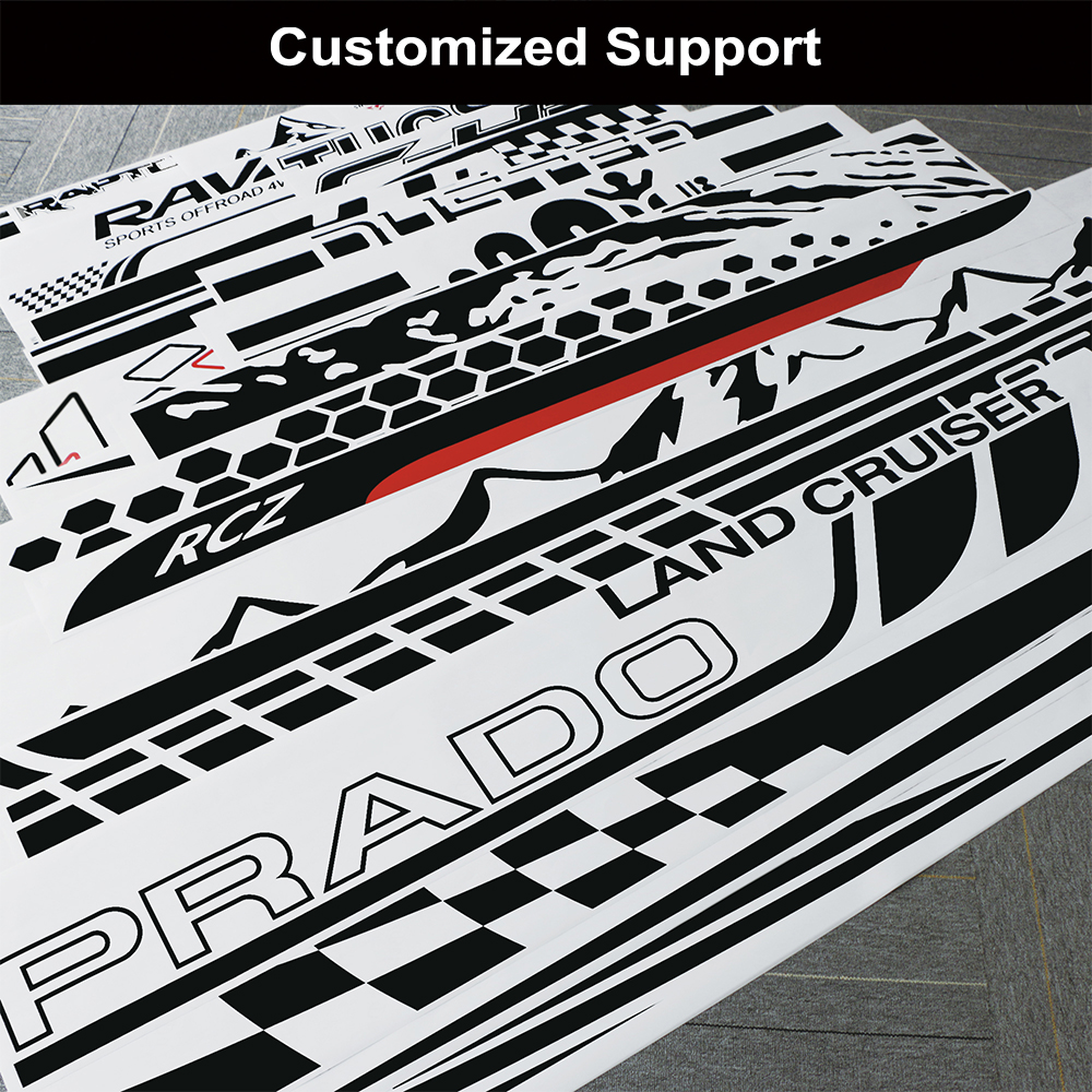 For Subaru XV Forester WRX Levorg Sti Ascent Legacy BRZ Outback Crosstrek Tribeca Accessories Car Side Window Sticker and Decals
