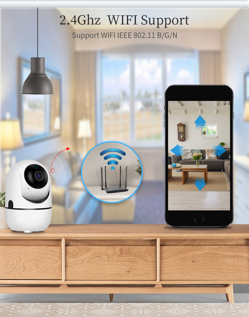 tuya caméra de surveillance ip smart life wifi mini caméra avec suivi babyphone cctv