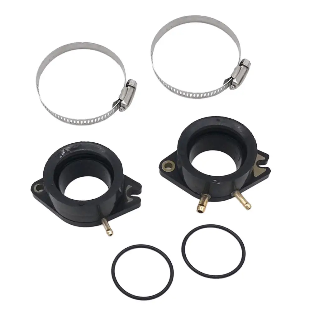MagiDeal 1 Pair Carburetor Intake Manifold Fits for Yamaha/VIRAGO 750/XV750
