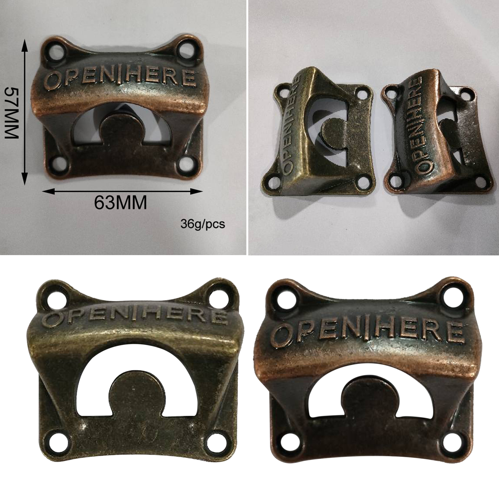 Vintage Rustic Collectable Wall Mount Beer Bottle Opener Antique Style Fast Cola Soda Glass Cap Opener Kitchen Party Tool Gift