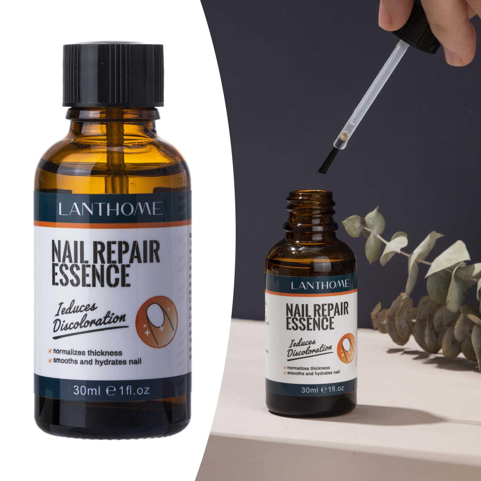 Natural Nail Treatment 30ml Nourish Nail Art Care for Dry Cracked Cuticle