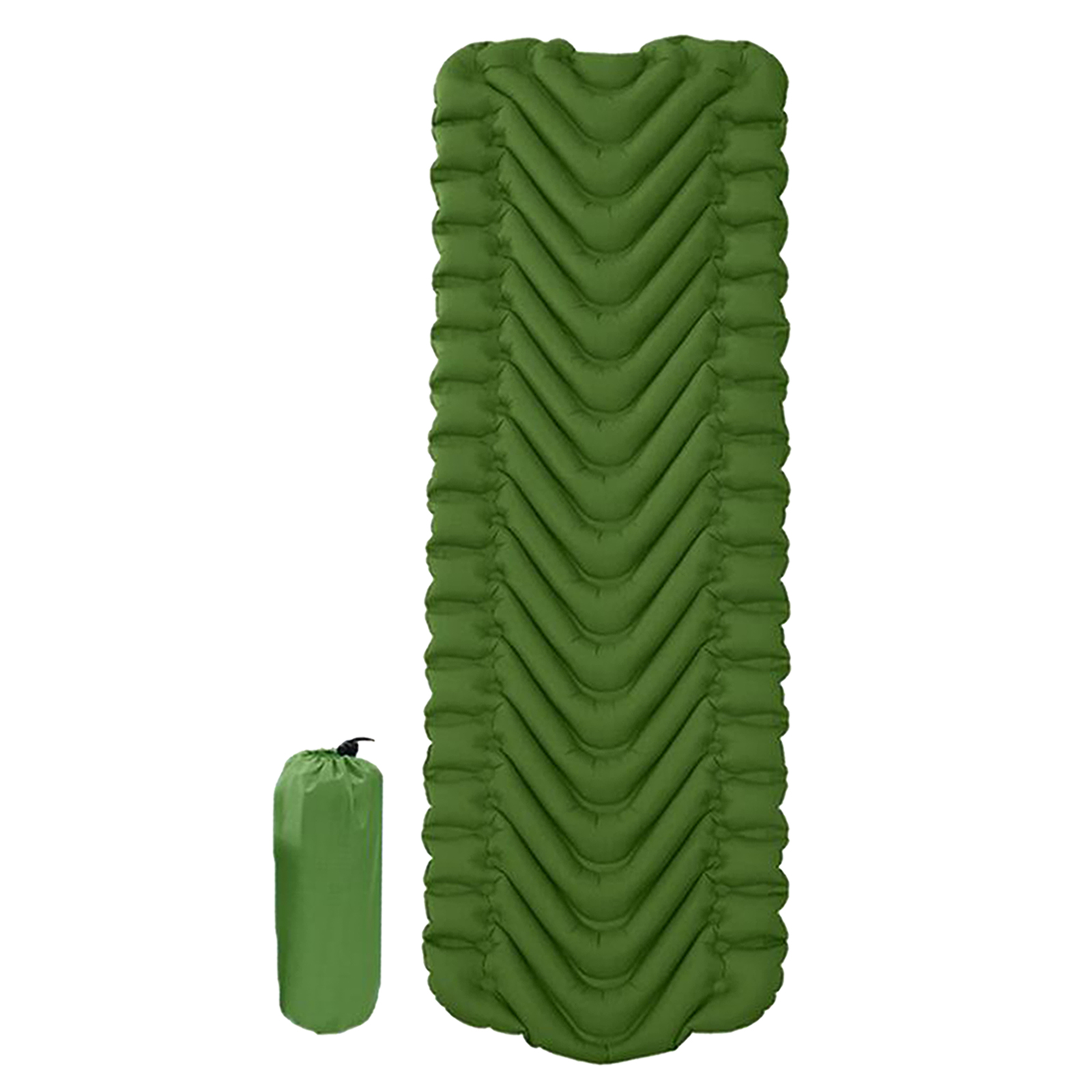 Camping Inflatable Sleeping Pad Tent Mat Travel Air Mattress Outdoor Hiking Picnic Backpacking Air Bed Folding Cushion Bed
