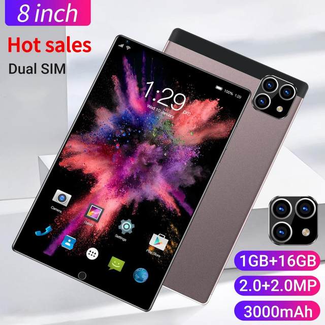 Tablet ad alta risoluzione multifunzionale da 8 pollici Dual-card-Tablet  Mobile a due standby per la casa - AliExpress