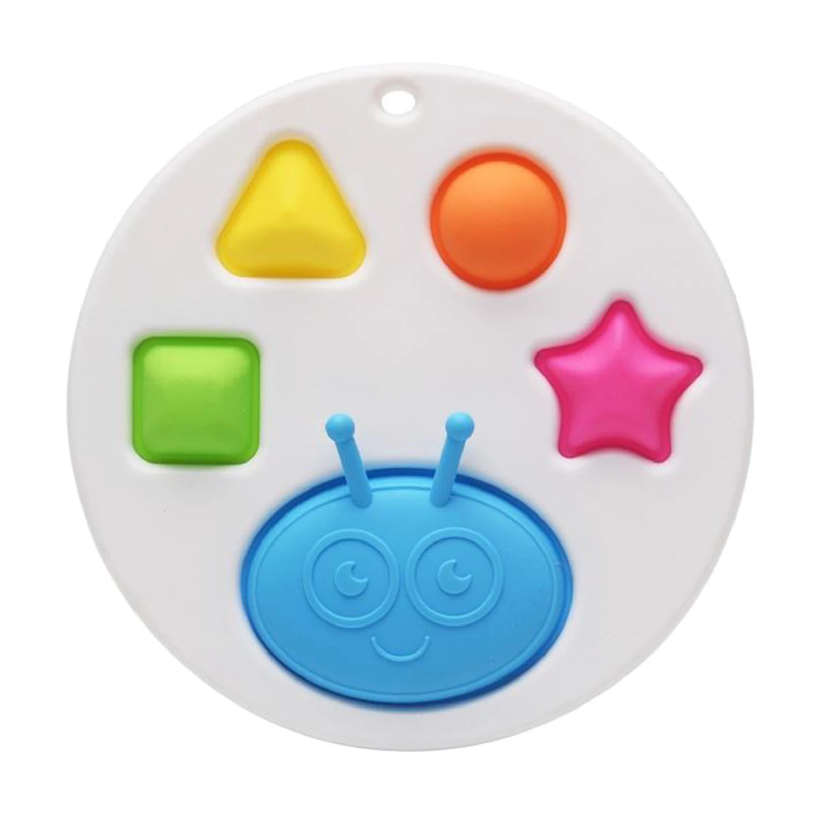 Dimple Sensory  Toy Silicone Baby Toddler Gift Multicoloured Round