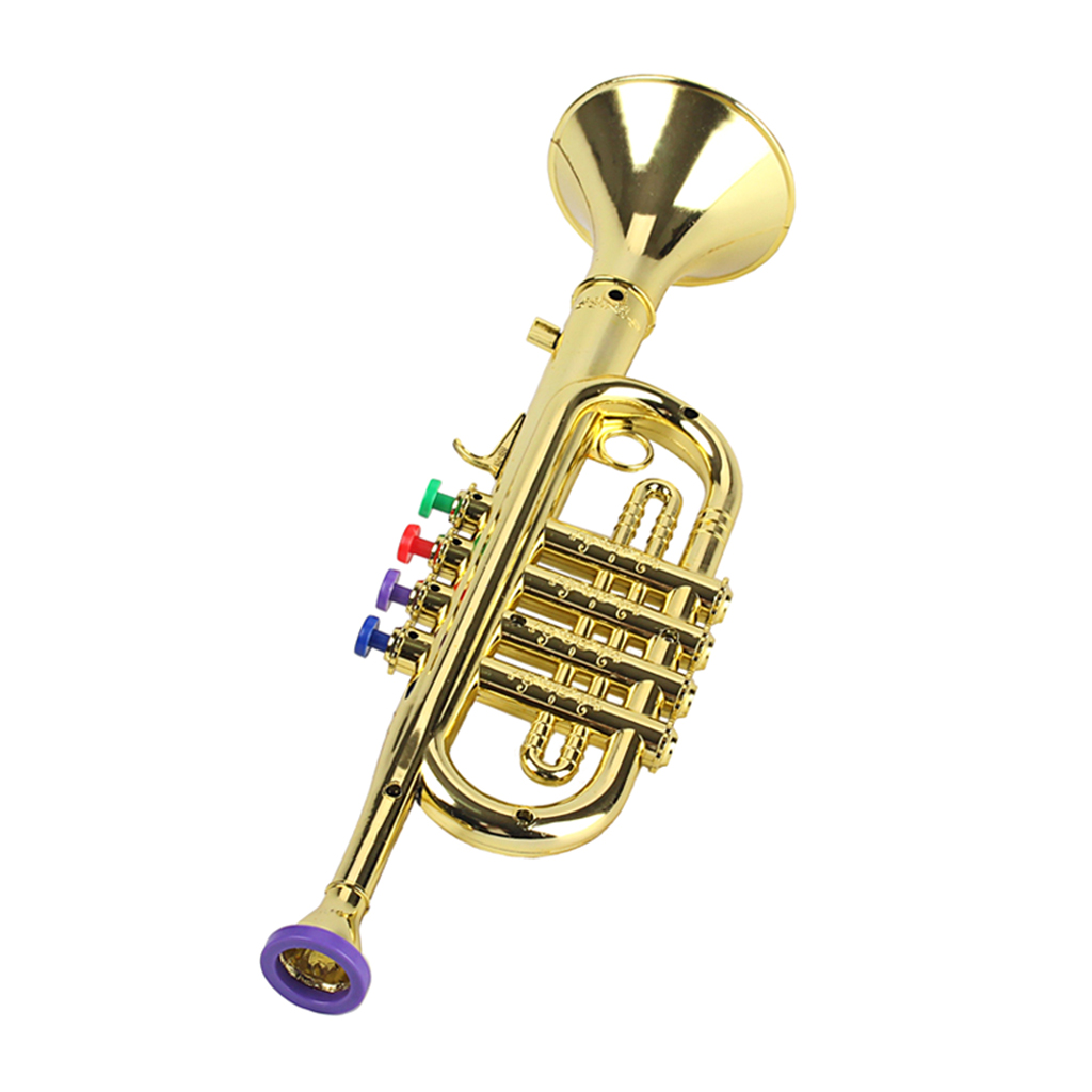 Title 2, Trumpet Toy Bell Bell Model Musical Instrument ...