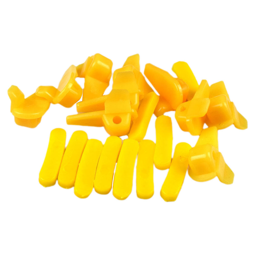 20pcs Tire Changer Bead Breaker 45mm Bird Head Remover Rubber Pad Rim Protectors