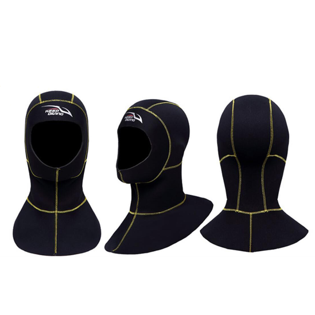 Thermal Diving Wetsuit Hood 3mm Neoprene Surfing Kayaking Hat Underwater Cap