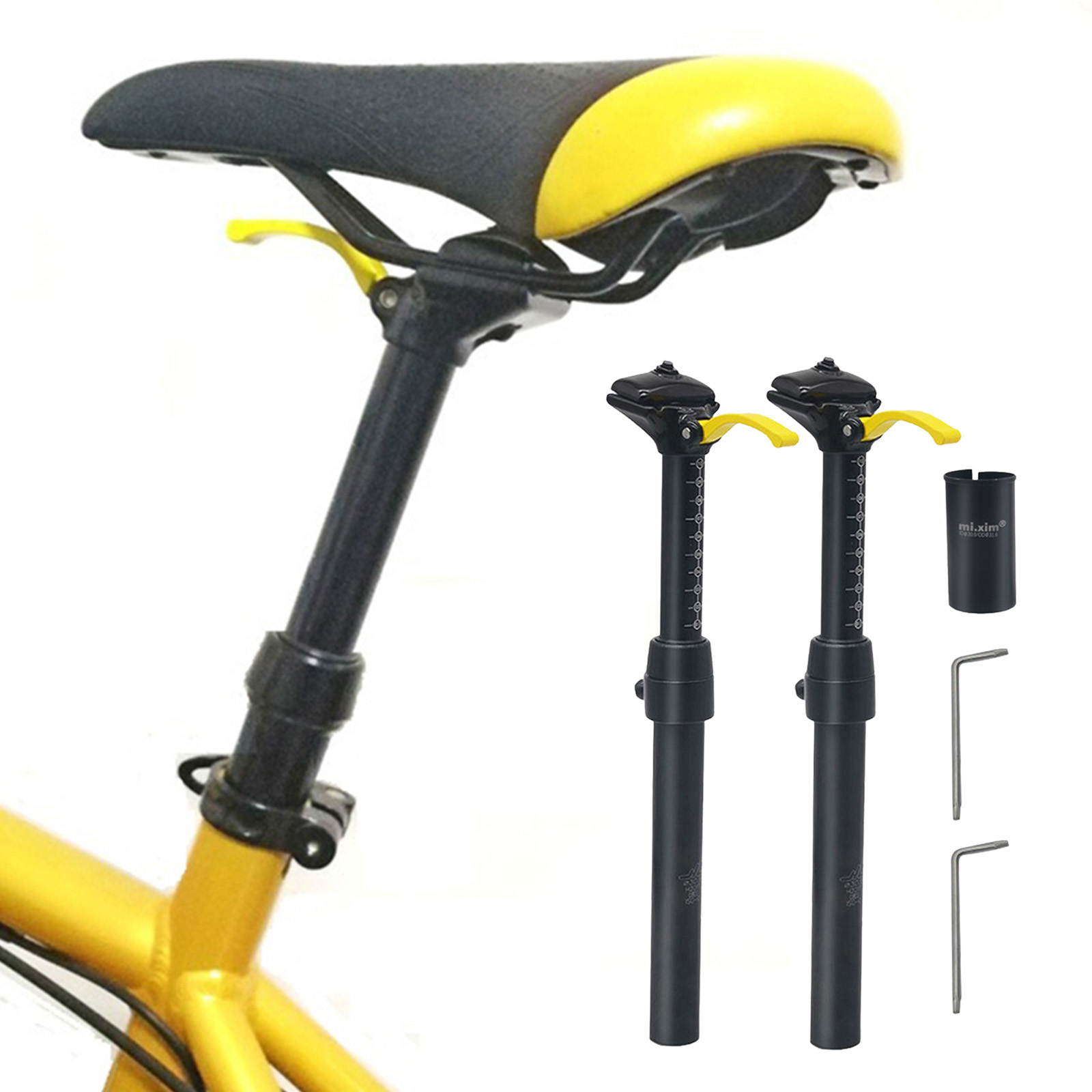 replacement bike seat and post