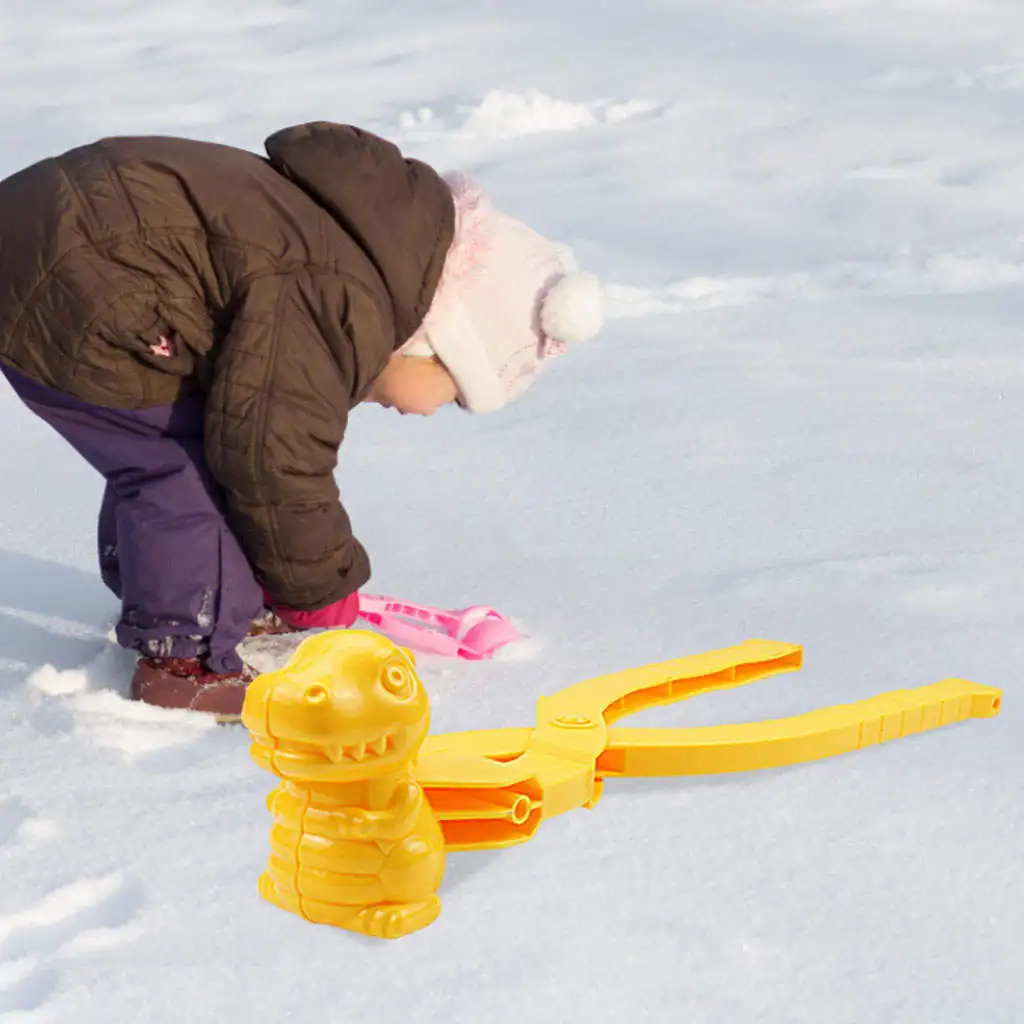 Creative Large Bear Shaped Snow Snowball Maker Kids Snow Toys Tool Snow Ball Winter Beach Outdoor Toy Game