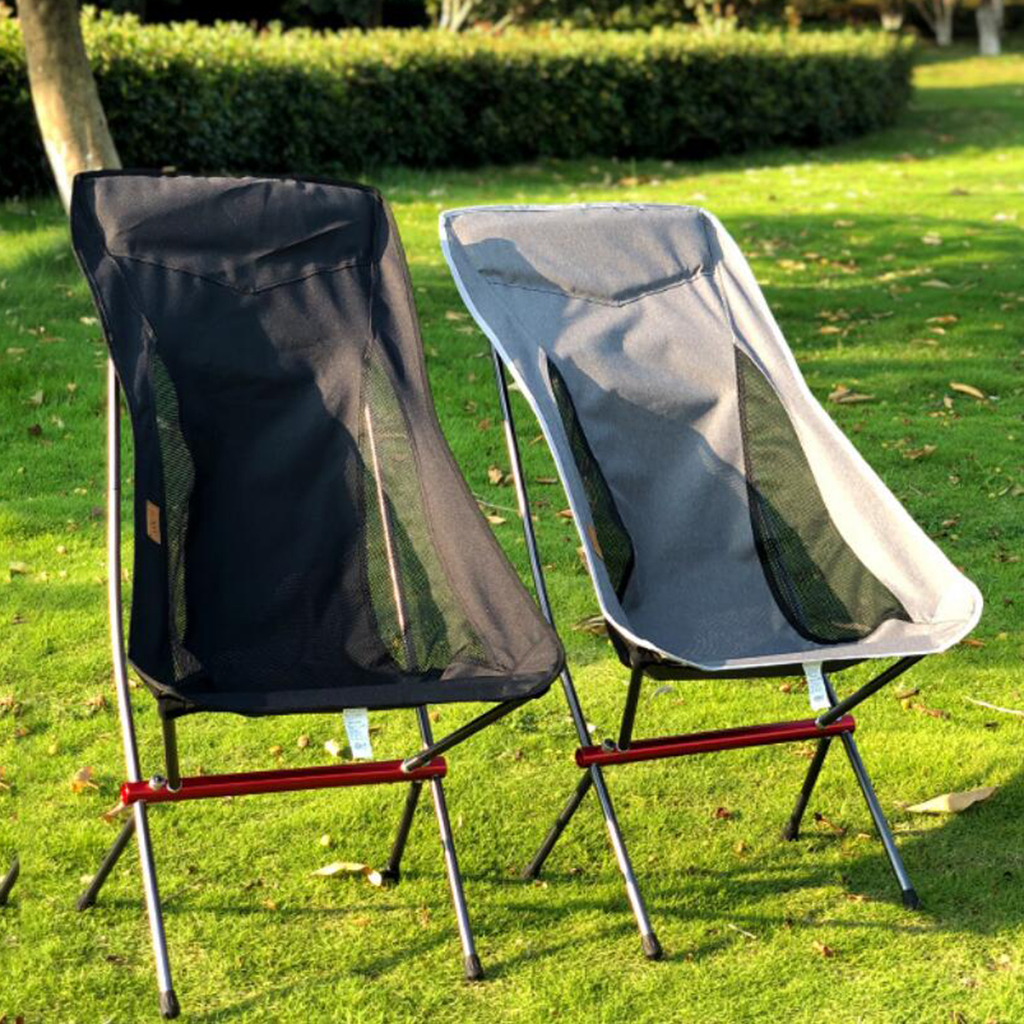 Multi-functional Beach Camping Folding Chairs Fishing Deck Chair for Camping Fishing Backpacking Hiking