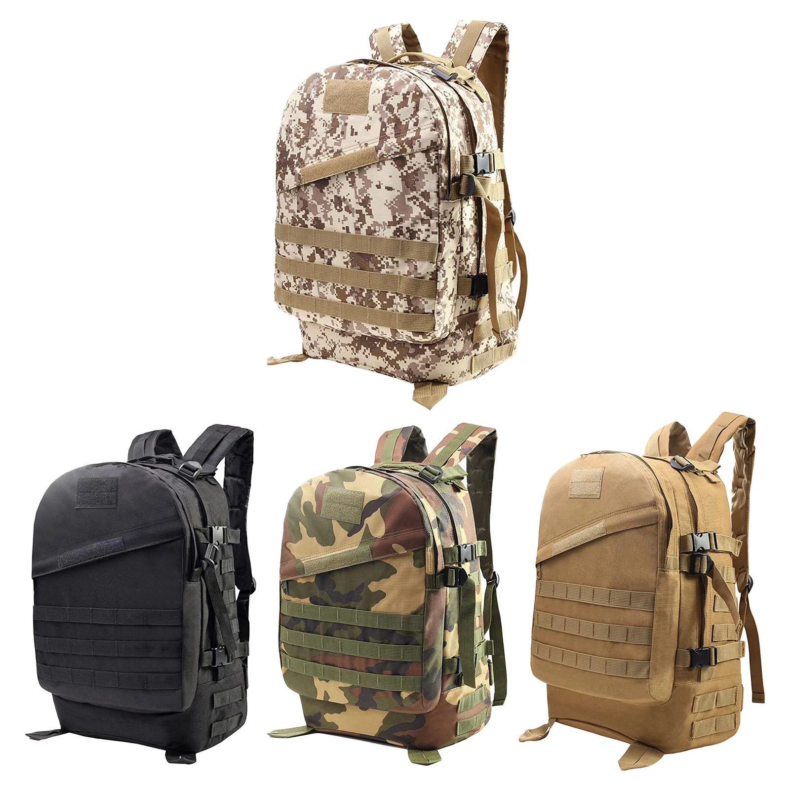 40L Outdoor Military Tactical Shoulder Backpack Big Capacity for Travel Hike Bag