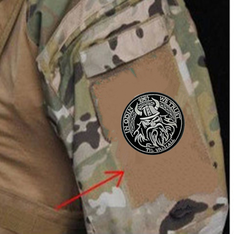 New Embroidered Badges HOOK & LOOP Patches Clothes Accessories Military Tactical Patch Appliques Armbands