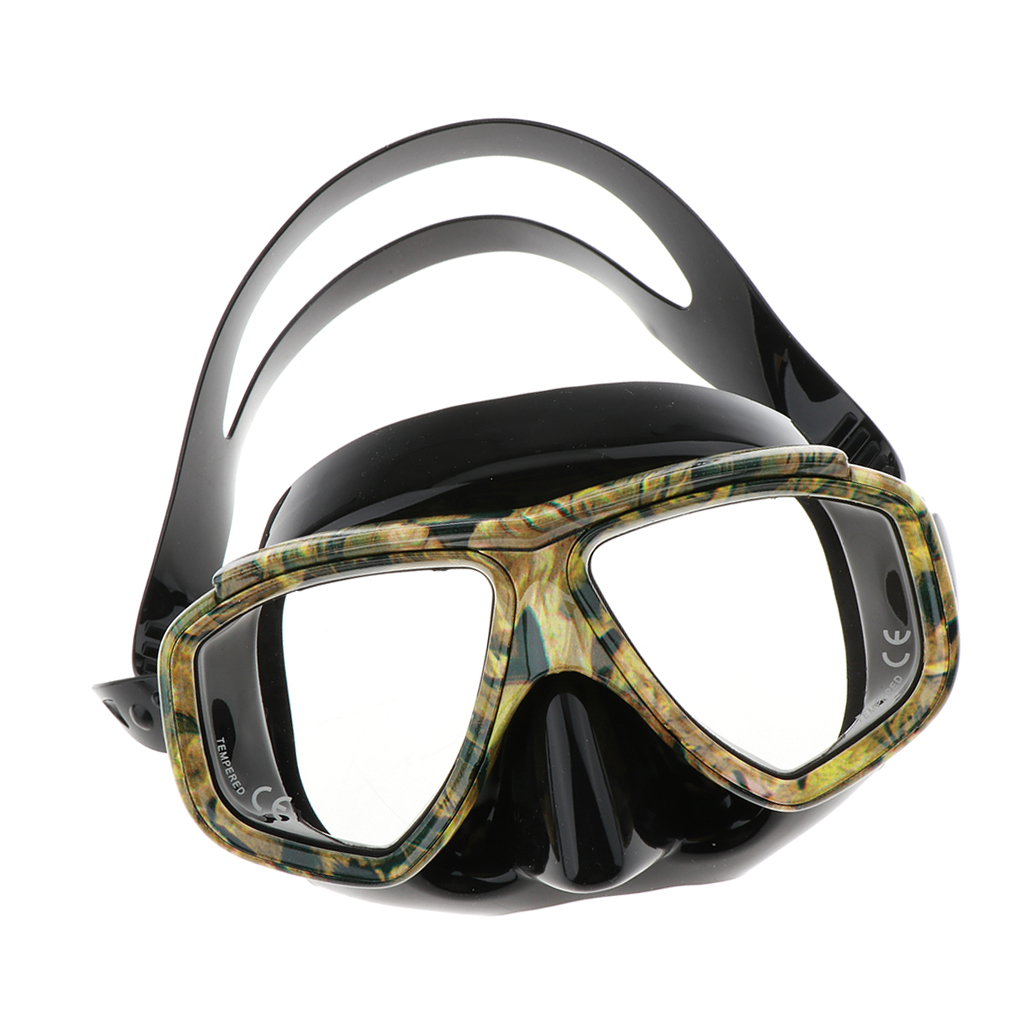 Snorkel Diving  with Silicone Frame And Adjustable Strap for The