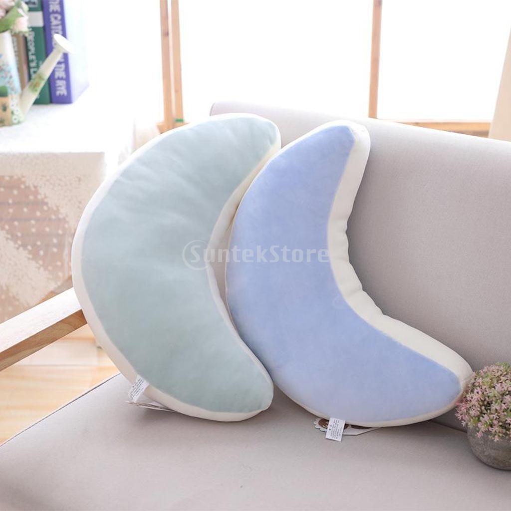 Lovely Cartoon Star Moon Cushion Pillow Waist Rest Cushion Reading Pillows Chair Back Cushion for Bedroom Office Car