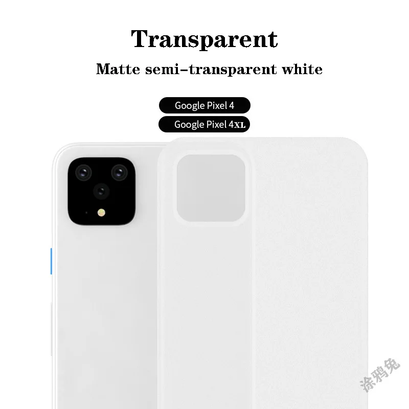 Ultra Thin Matte PP Case For Google Pixel 4 3a 3 xl  Full Cover Hard PC Shockproof Case Pixel4 phone card case