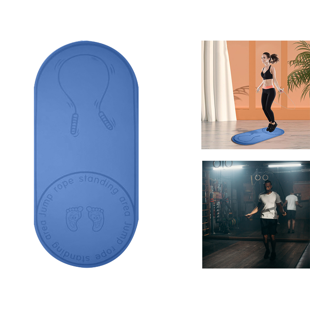 Exercise Skipping Mat High Density Dance Cushion Yoga Mat Buffer Pad