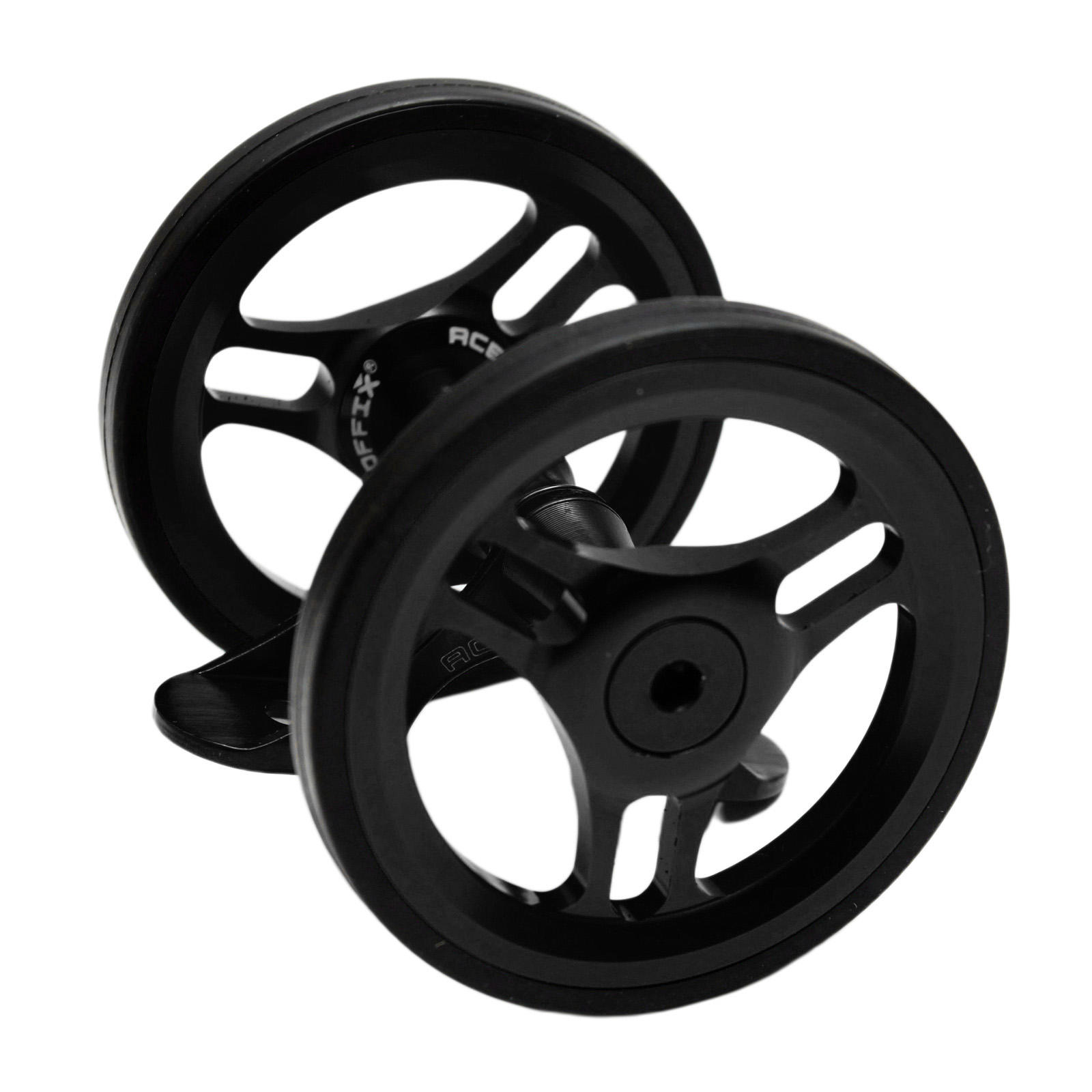 Folding Bike Easy Wheel EZ Wheels for Brompton Wheel Roller for Traveling Carrying Modification Bicycle Spare Wheels Outdoors