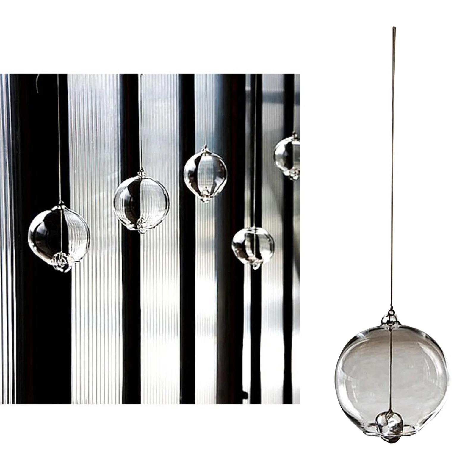 Japanese style glass wind chime wind hanging bells doorbell modern home pendant decoration ornaments