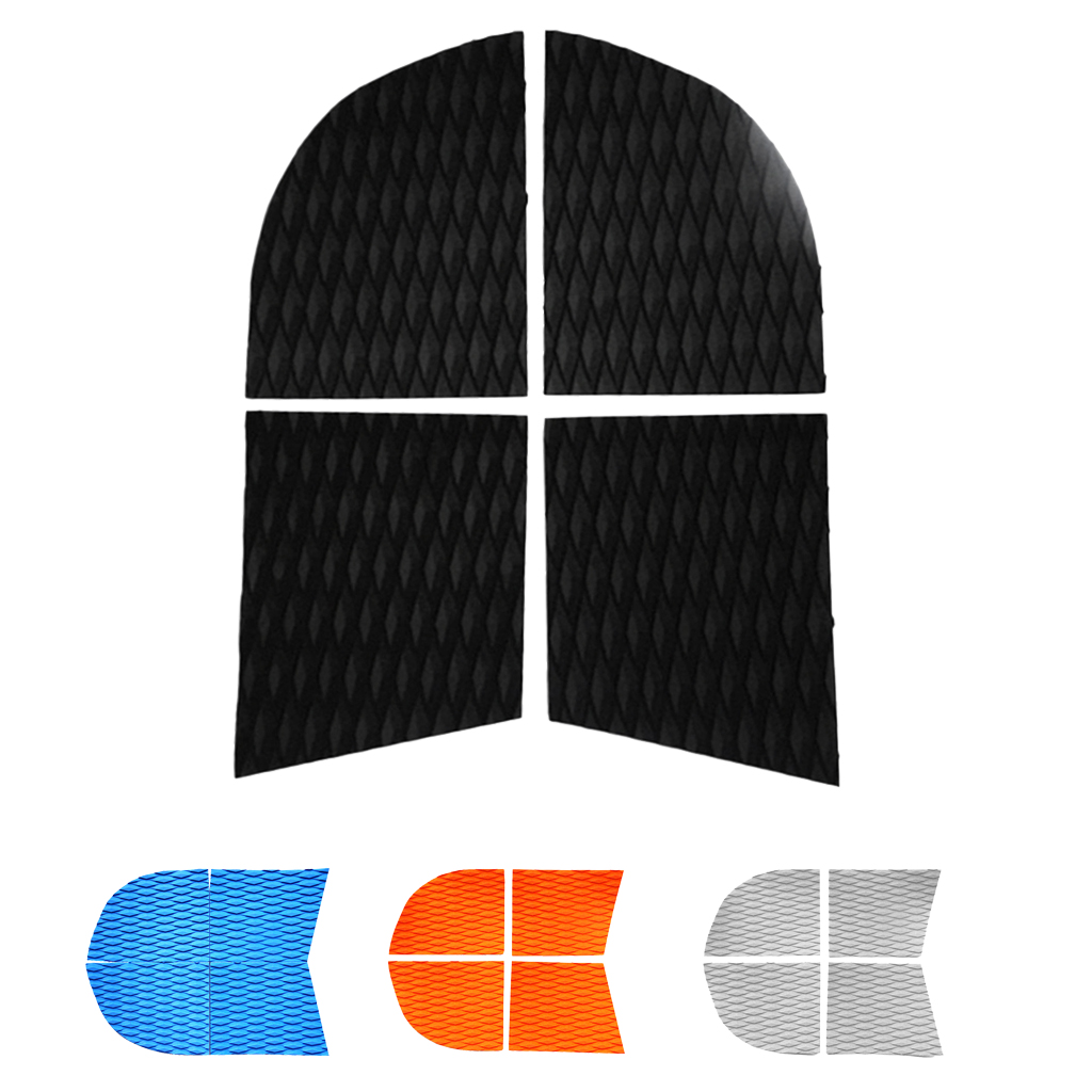 MagiDeal 4Pcs Non-Slip EVA Dog Pet Paw Traction Pads Deck Grip Mat Tail Pads for Kayak Surf Surfboard Stand Up Paddle Board