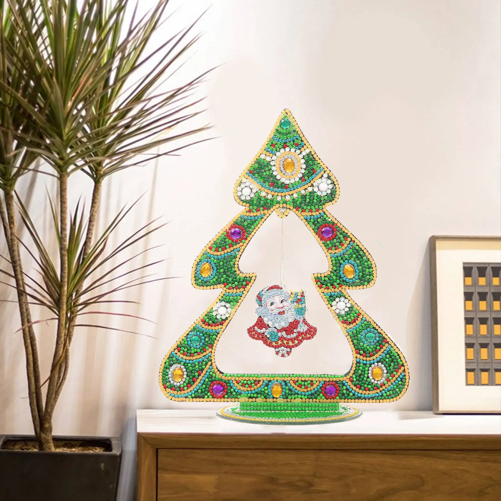 DIY Diamond Painting 5D Mosaic Crystal Christmas Tree Craft Diamond Painting Kit Home Ornaments Gifts New Year Home Decor