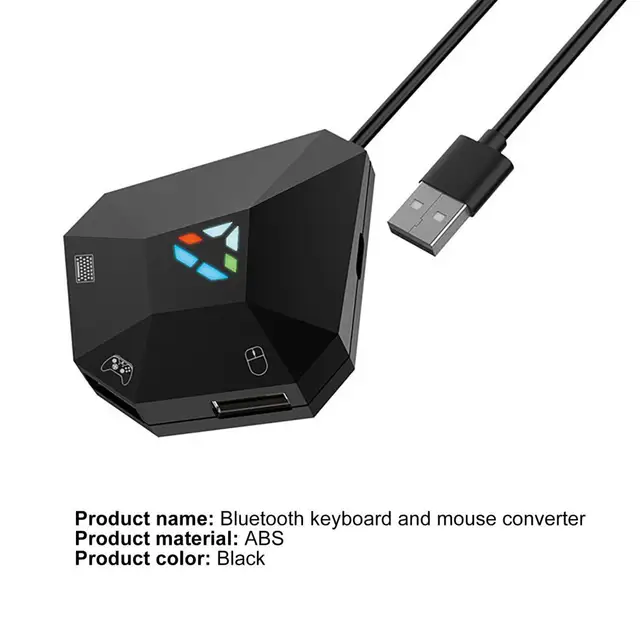 Convertisseur adaptateur clavier et souris TORUBIA pour Xbox One / PS4 /  Switch - Compatible avec Fortnite, PUBG, H1Z1 et autres jeux de tir 