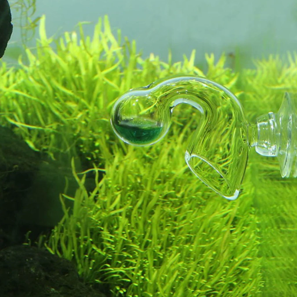 Carbon Dioxide CO2 Monitor Glass Drop Ball Checker  Tools For Aquariums