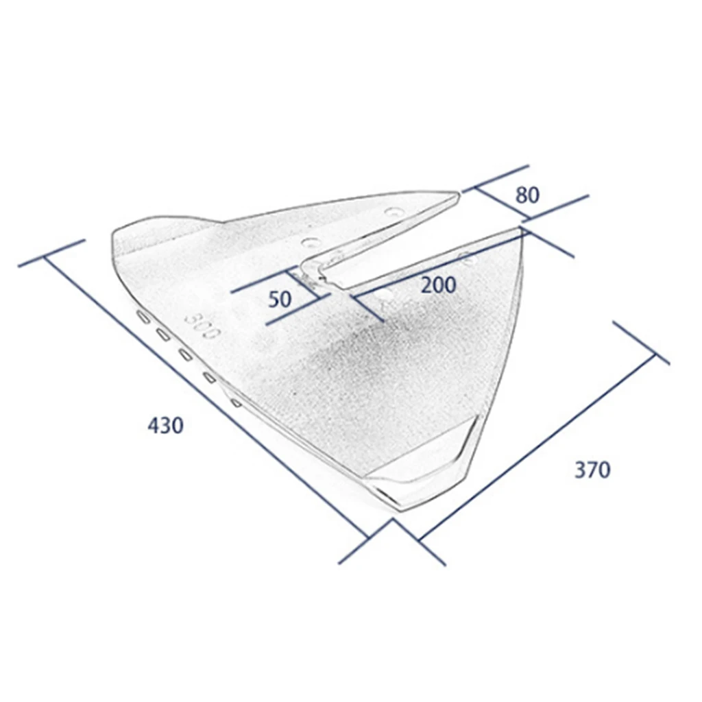 1 Pcs Boat Hydrofoil Stabilizer For Outboards & Stern Drives 30-300 HP Engine 17 x 14.5 Inch Boat Accessories Marine 2019 New