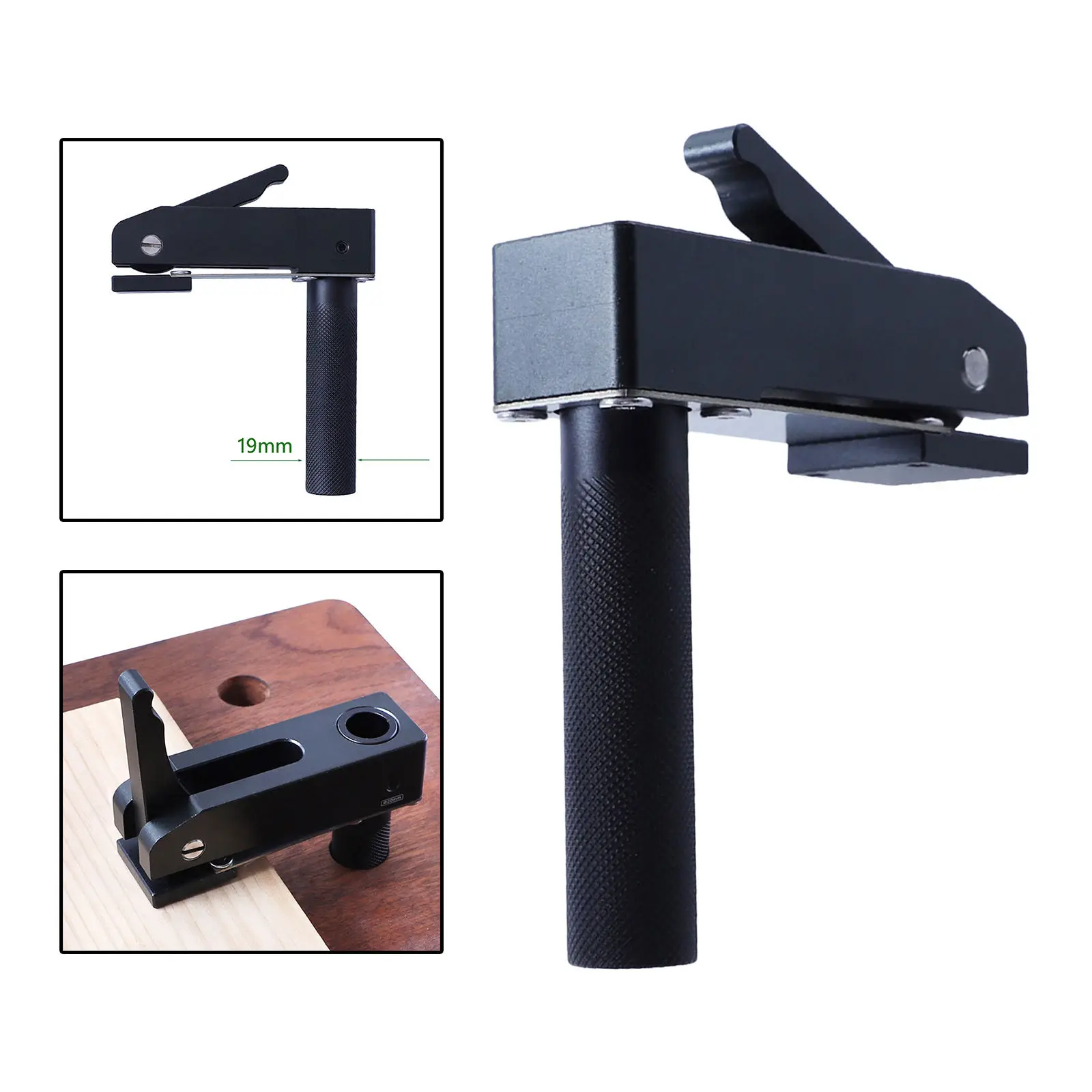 Woodworking Pressure Platen Quick Platen Presser Positioning Bench Table Insert Planning Stop Connector for Household