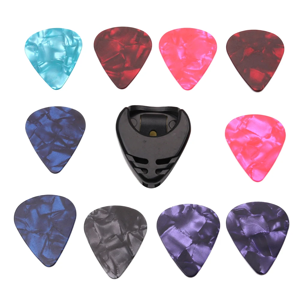 Large Silhouetted Tree Against Blue Guitar Pick Collection Antique Guitar Pick 6 Pack Heavy 0.46 MM Gift For Bass,electric & Acoustic Guitars