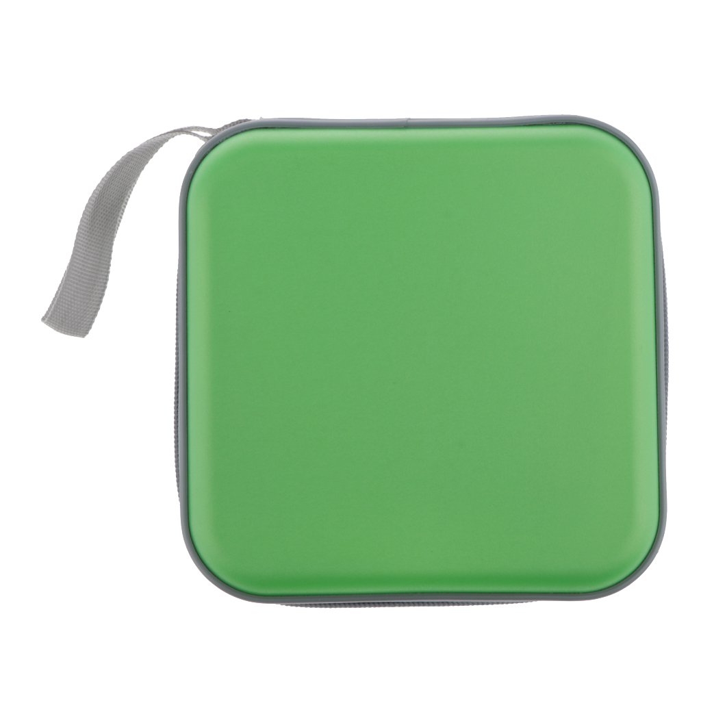 40 CD/VCD/DVD Case Binder Portable Hard Plastic Disc Container