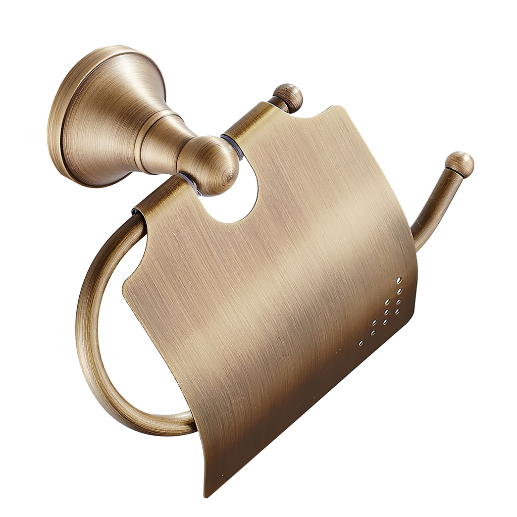 Antique Bathroom Toilet Paper Holder Waterproof Roll Paper Rack Wall Mounted