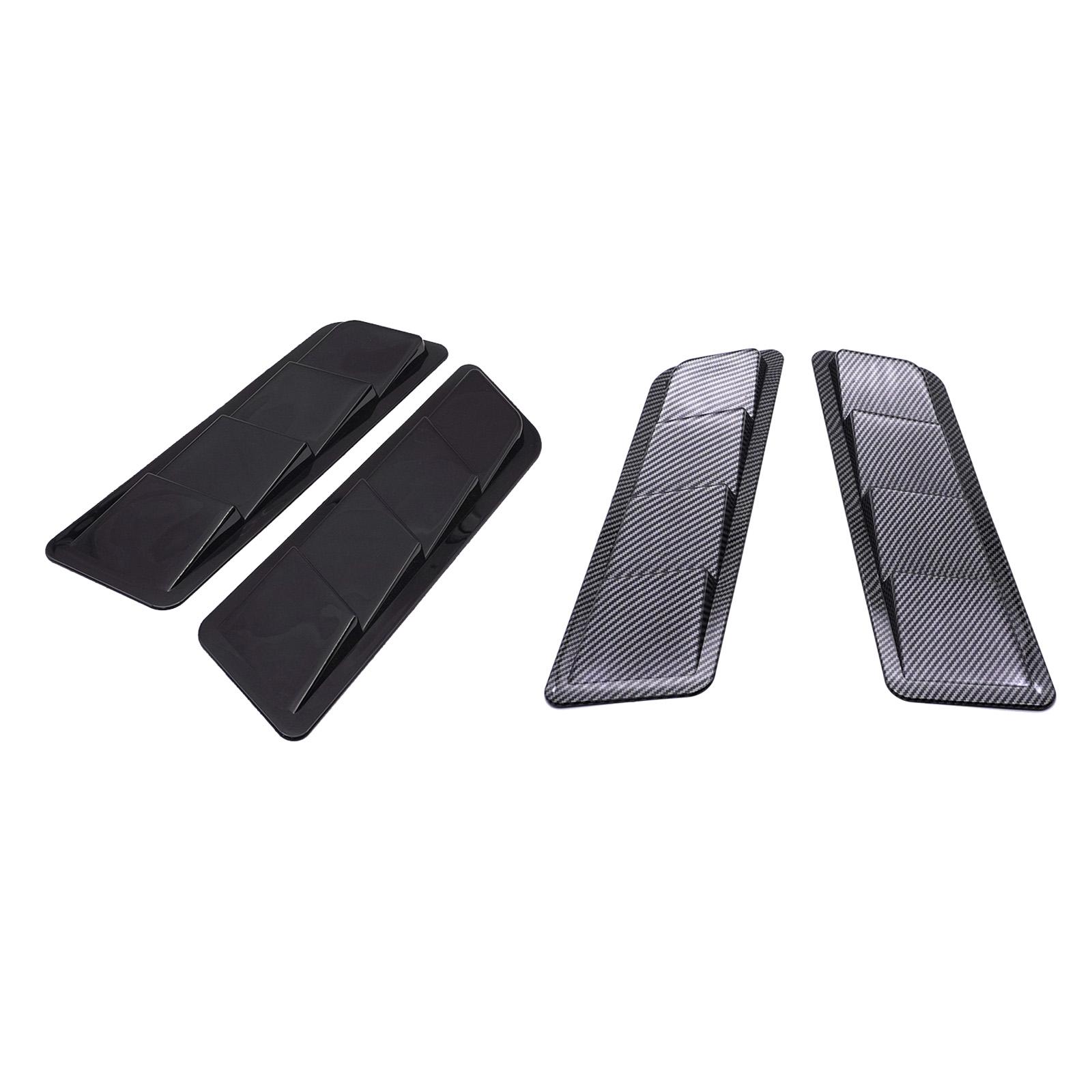Engines Hood Vent Cover Louver Scoops Cover Intake Cooling Panel Trim Hood Air Intake Vent Grille Exterior Decoration Trucks