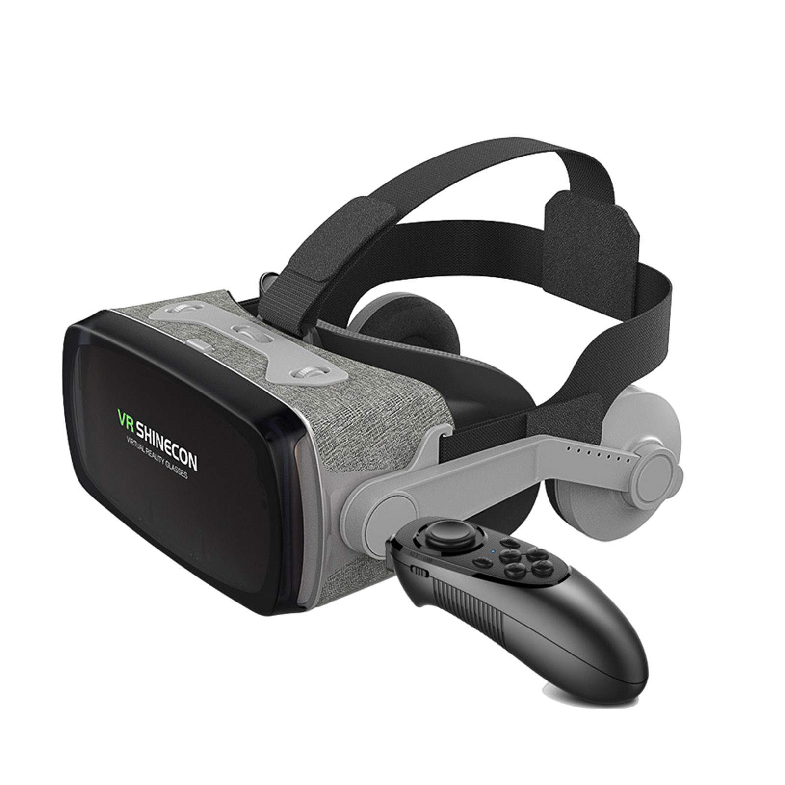 Universal VR Headset Virtual Reality Goggles Mobile Games 360 Movies Soft Comfortable for iPhone Android Phone w/ Eye Protection
