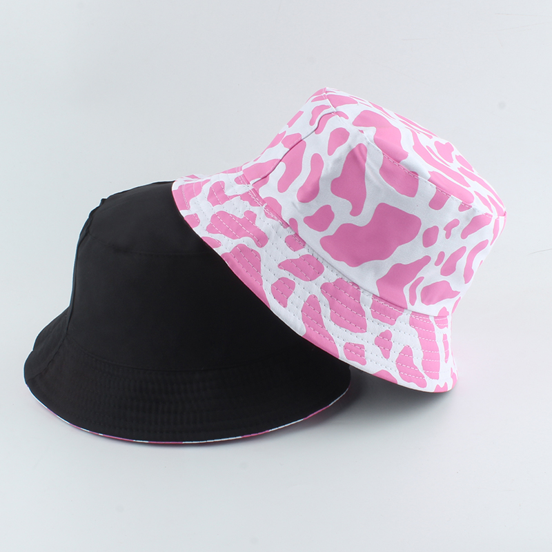2021 New Fashion Korean Pink Cow Print 
