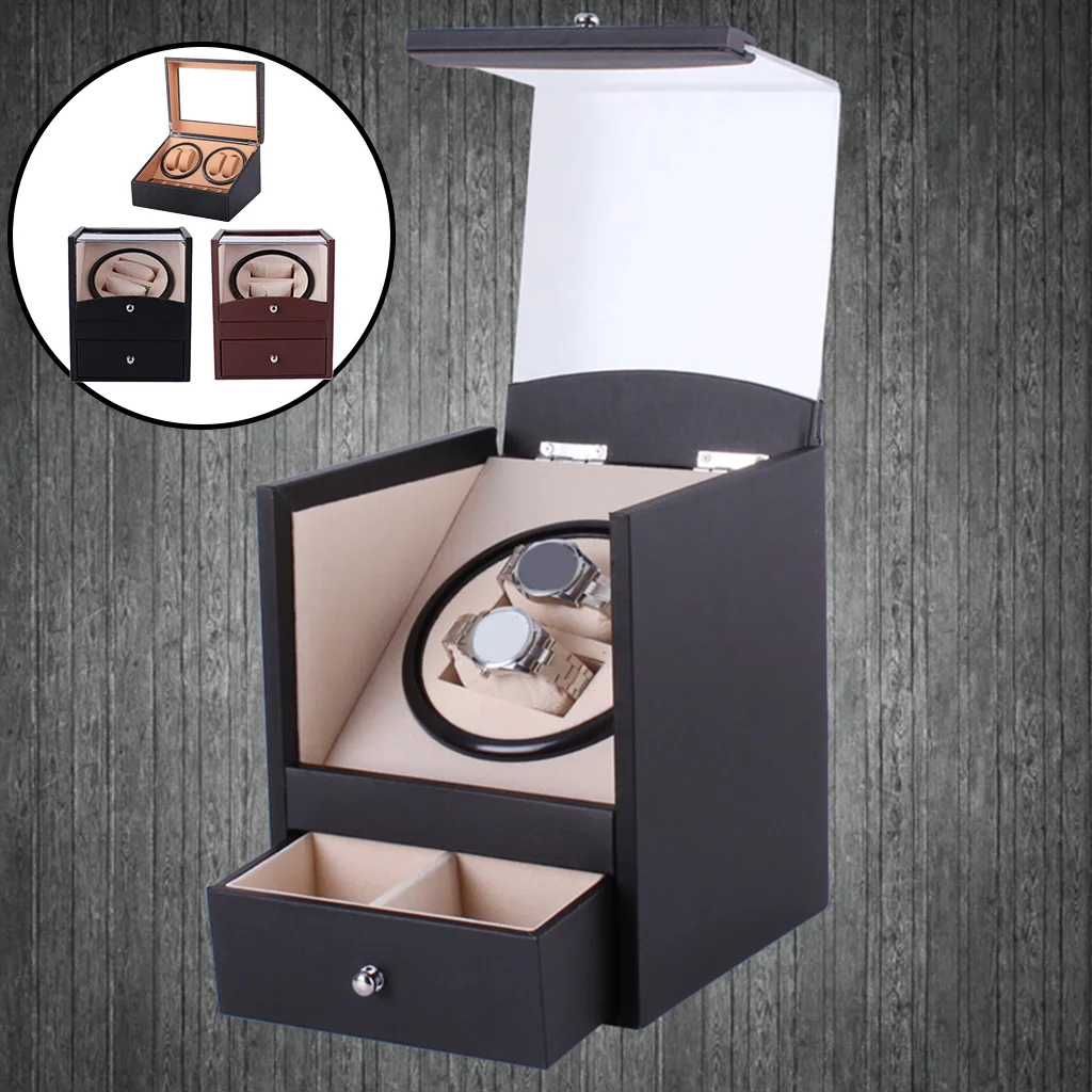 Automatic Rotation Watch Winder Winding Collector Case Box Mechanical Watch