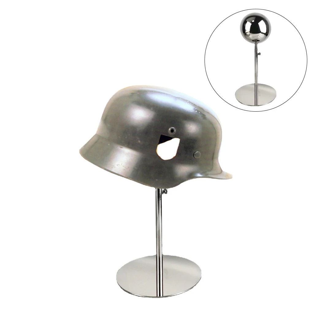 Adjustable Helmet Stands Hat Display Helmet Head Holders Head Stand Portable Helmet Stand