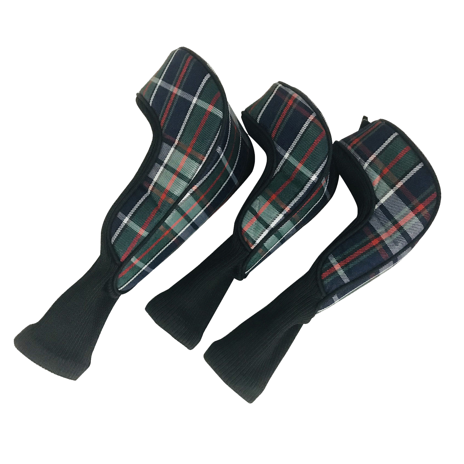 3Pcs Head Covers Driver 460cc 1 3 5 7 X Fairway Woods Headcovers Protective Covers Fits All Fairway Clubs