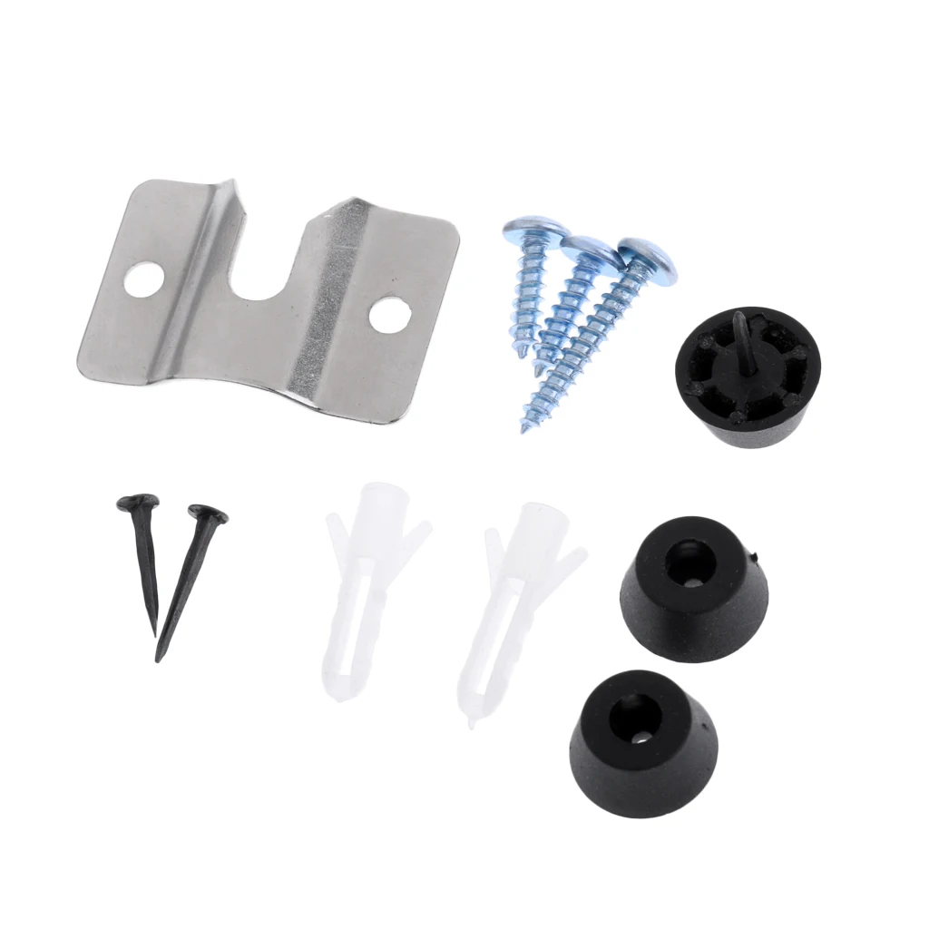 Premium Stainless Steel   Mount Screws Bracket Hardware Hanging Kit