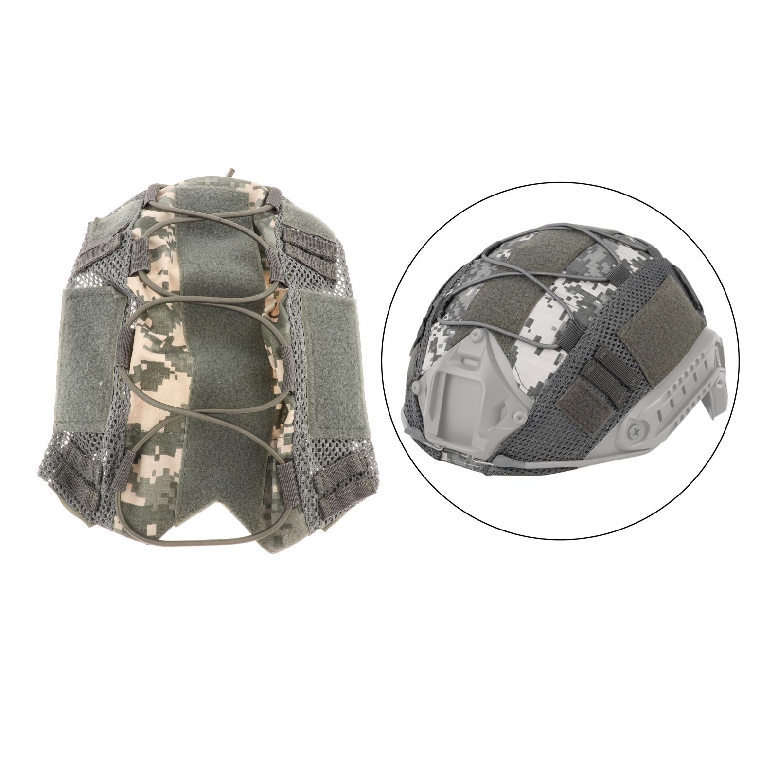 Multicam Helmet Cover Cloth Protector No Helmet for  Paintball Fast Helmet, One Size Fits All