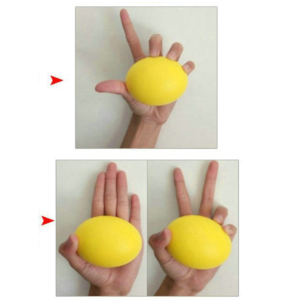 Hand Squeeze Ball Finger Strengthener Exerciser for Arthritis Carpal Tunnel