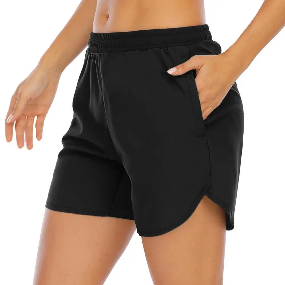 Élastique Femmes Sports Shorts Sports Short Summer Casual homewear Pantalon Taille UK