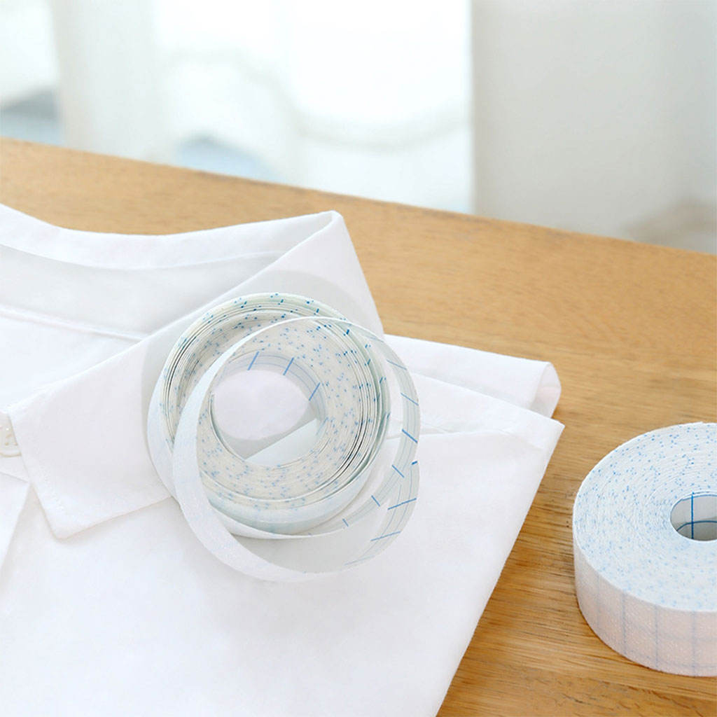 8M Collar Sweat Pad Tape Self-Adhesive Grime Protector Disposable Dry Sticker Unisex Shirt Antiperspirant Hats Absorbent Sticker