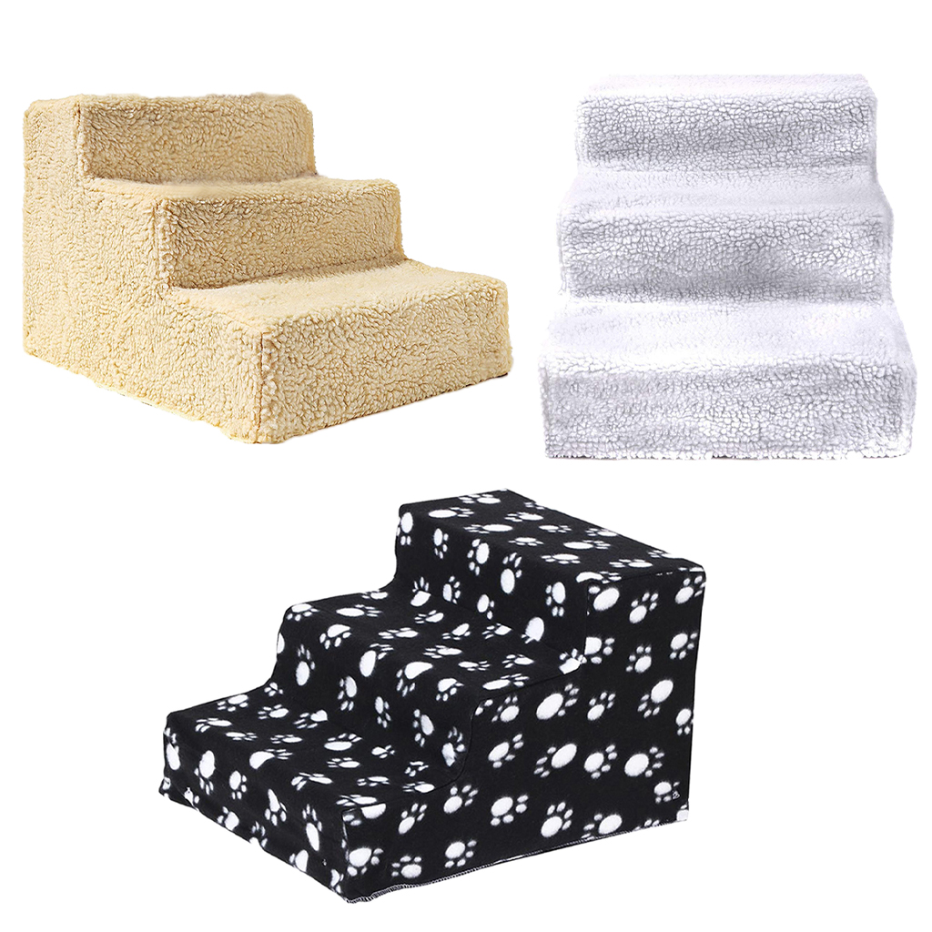 Dog House Dog Stairs Pet  Stairs for Small Dog Cat Pet Ramp Ladder Anti-slip Removable Cats Dogs Bed Stairs Pet Supplies