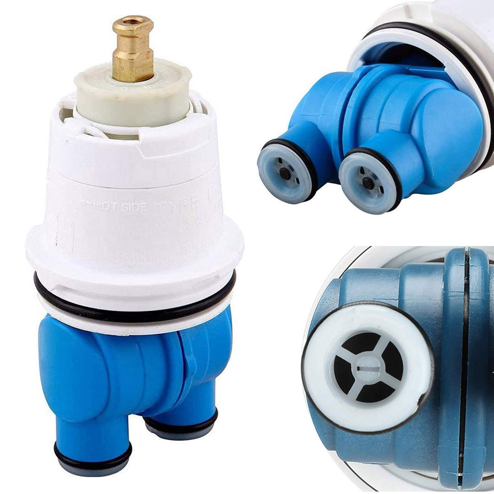 Pressure Balance RP19804 Shower Cartridge for Delta Shower Single-handle Delta Faucet Universal Valve Cartridge Repair Assembly